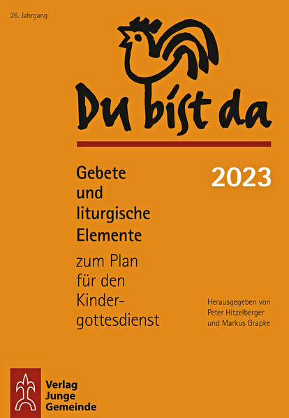 Gebete und liturgische Elemente zu jedem Sonntag des Jahres. Das Buch folgt dem in der Evangelischen Kirche gebräuchlichen „Plan für den Kindergottesdienst“. Zu jeder Themenreihe werden verschiedene Elemente für die Liturgie vorgestellt: Psalmgebet, Lieder, Segensgebet, kleine Rituale. Für jeden Sonntag gibt es ein passendes Eingangs- und Schlussgebet. Auf den letzten Seiten findet sich ein ausführliches Stichwort- und Bibelstellenregister. So kann das Gebetsheft auch unabhängig vom Plan genutzt werden, z.B. in der Schule.