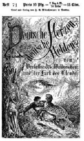 Zwischen 1882 und 1887 verfasste Karl May für den Dresdener Verlag von H. G. Münchmeyer fünf umfangreiche Fortsetzungsromane. "Deutsche Herzen, deutsche Helden", der vierte unter ihnen, entstand ab 1885 und wurde von Anfang 1886 an in 109 wöchentlichen Fortsetzungslieferungen veröffentlicht. Bereits in den Erstdrucken der Münchmeyer-Romane erfolgten seitens des Verlags Verfälschungen der Textvorlagen Karl Mays. Dies wurde jedoch erst um die Jahrhundertwende bekannt. Adalbert Fischer, der neue Inhaber der Firma Münchmeyer, gab die zuvor anonym bzw. pseudonym erschienenen Werke in leicht überarbeiteter Form, aber nunmehr sämtlich unter dem Verfassernamen Karl May neu heraus. May sah sich zu einem jahrelangen Rechtsstreit gezwungen, der bei seinem Tod am 30. März 1912 noch nicht beendet war. Bei diesen Auseinandersetzungen gab die Gegenseite Veränderung der Texte im Umfang von fünf Prozent zu. Ein Nachweis im einzelnen erwies sich jedoch als unmöglich, weil Mays Handschriften nicht erhalten waren. Für die literarische Karl-May-Forschung kann unter allem Vorbehalt nur die jeweilige Erstausgabe dienen, da deren Wortlaut dem wirklichen Urtext noch am nächsten steht. Das Studium dieser Erstausgaben führt zu mancherlei Entdeckungen freiwilliger oder unabsichtlicher Aussagen zur Lebensgeschichte des Verfassers und ist daher auch für die biographische Forschung außerordentlich wichtig. Der Reprint enthält sämtliche 107 Illustrationen und einen Bericht des Herausgebers über "Karl Mays Münchmeyer-Romane".