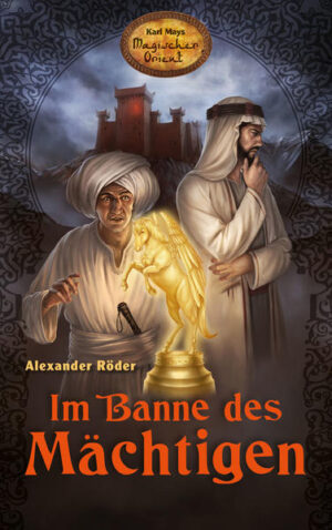 Als Kara Ben Nemsi und Hadschi Halef Omar sich mit ihrem alten Freund, dem schrulligen Sir David Lindsay in Basra treffen, ahnen sie nicht, dass ihnen ein neues Abenteuer bevorsteht. Die schicksalhafte Begegnung mit einem jungen Dieb zwingt die Freunde, die Stadt zu verlassen. Als sie auf einen Trupp Banditen stoßen, taucht ein Name immer wieder auf: Al- Kadir, der Mächtige. Es gilt, diesem geheimnisvollen König der Banditen auf die Spur zu kommen. Dabei geraten sie immer tiefer in die Wüste und das Netz des Mächtigen. Als sie auch noch auf die geheimnisvolle Tempelruine eines Dämonenkults stoßen, muss sogar der sonst so rationale Kara Ben Nemsi einsehen, dass es Dinge gibt, die über das Erklärbare hinausgehen. Ist es Magie, die dem geheimnisvollen Al- Kadir seine Macht verleiht?