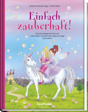 Ein Geschichtenbuch für Kinder zauberhafte Geschichten zum Vorlesen Welches Mädchen hätte nicht gerne eine Elfe zur Freundin? Oder die Tochter des Sandmanns? Oder doch lieber einen Drachen? In 13 lustigen, spannenden, aber vor allem bezaubernden Geschichten freunden sich kleine Menschenmädchen mit Meerjungfrauen oder Monstern an und beste Hexenfreundinnen streiten sich, dass die Gurken fliegen. Ein einsames Einhorn besteht mit seiner neuen Freundin ein Abenteuer und eine Trollprinzessin muss mit ihrer Feenfreundin gegen alle anderen fest zusammenhalten. Zauberhafte Geschichten zum Vorund Selberlesen von Isabel Abedi, Marliese Arold, Cornelia Funke, Dagmar Geisler, Mirjam Müntefering, Maja von Vogel und vielen anderen. • Das Buch beinhaltet 13 mal lustige, mal clevere, mal märchenhafte und auch mal abenteuerliche Geschichten für Mädchen ab 5 Jahren • jede Geschichte ist märchenhaft illustriert, unabhängig von den anderen und kurz genug, sodass sie sich wunderbar vorlesen lässt • Das Vorlesebuch ist perfekt als Gute Nacht Geschichte für Kinder, die es märchenhaft lieben • Nicht nur zum Vorlesen, auch zum späteren selber Lesen machen die lustigen Kindergeschichten ganz viel Spaß