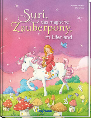 Das Elfenland ist in Gefahr! Aber Lena und Suri, das Zauberpony, eilen sogleich zu Hilfe und begeben sich auf eine abenteuerliche Reise ins Magische Reich. Gemeinsam mit ihrer Freundin, Prinzessin Rosalie, vertreiben sie den bösen „Prasselplatsch“. Ein phantastisches Abenteuer! - Band drei der magischen Bilderbuchreihe für pferdebegeisterte Mädchen ab 4 Jahren - Mit Glitzer- Cover