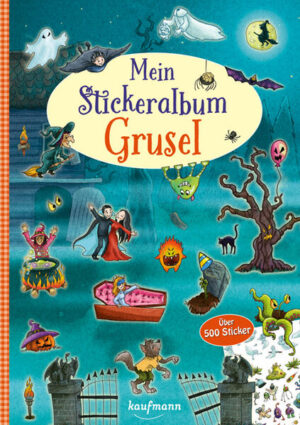 Huuiiiiii Buuuhhh Gruseliger Stickerspaß in diesem Stickerbuch für Kinder ab 3 Jahren Jetzt wird es gruselig! Egal ob Werwolf, Vampir, Hexe oder Zombie hier ist für jeden kleinen Gruselfreund etwas dabei. Auf der Burg Schreck, bei Graf Weißzahn, im Geisterschloss, im Hexenhaus oder auch in der Grusel-WG… Auf den 13 Szenen kann nach Herzenslust geklebt, verziert und die eigene kleine Halloween Party zum Leben erweckt werden. Das Stickerheft ist ein schönes Geschenk für Gruselfans und die Halloween-Zeit. Mehr als 500 Sticker mit Werwölfen, Monstern, Gespenstern und Mumien zum Aufkleben und Gruseln. Fledermäuse, Spinnen, und vieles mehr ergänzen die tolle Stickersammlung. Ein Stickerbuch: • Für Mädchen und Jungen ab 3 Jahren geeignet. • 13 verschieden Hintergründe: Vom gefährlichen Inneren der uralten Pyramide über ein verstaubtes Gruselschloss, bis hin zu einem verdächtigen Labor. • Über 500 passende Sticker. • Ein schönes Geschenk für Kinder im Kindergartenalter. Auf die Sticker Fertig Los!