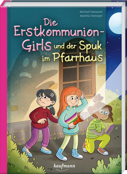 Ein neuer Fall für die Erstkommunion-Girls - Das clevere Geschenk zur Kommunion Oje, Sofies Oma Tilly ist ganz durcheinander seit sie einen Geist im Pfarrhaus gesehen hat. Nun weigert sie sich, auch nur einen Fuß in das Gebäude zu setzen, dabei soll Oma doch die große Auktion zur Rettung der Orgel vorbereiten … Da hilft nur eins: Sofie muss herausfinden, wer wirklich hinter dem Spuk steckt. Gemeinsam mit ihren Freundinnen Emma und Nicky macht sie sich auf die Suche nach dem mysteriösen Gespenst … Ein Erstkommunionabenteuer voller Mädchenpower Die Geschenkidee für Mädchen zur Kommunion: • 3 clevere Mädchen – 1 Erstkommunionabenteuer rund um den spannenden Fall kurz vor der Kommunion. • Das Krimibuch ist für Kinder ab 7 Jahren geeignet • Passend zur Geschichte ist das Buch wunderbar bunt illustriert Warum nicht mal ein spannendes Buch zur Kommunion verschenken? Das ideale Geschenk zur Erstkommunion oder für Kommunionkinder vorab zum Einstimmen!