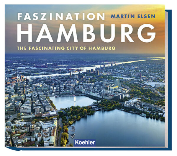 Nach seinen erfolgreichen Bildbänden Faszination Ostseeküste und Faszination Nordseeküste zeigt Luftbildfotograf Martin Elsen nun eine der schönsten Städte Deutschlands aus der Vogelperspektive: Hamburg. Sein faszinierendes Stadtportrait enthält natürlich – neben Panoramafotos – alle Wahrzeichen und Sehenswürdigkeiten, aber auch Bilder zu weiteren wichtigen Aspekten wie Kultur, Sport, Wirtschaft und Natur – und das alles wie immer gestochen scharf und detailreich. Auf den Luftbildern ist Bekanntes wie Rathaus, Speicherstadt oder Michel ebenso zu sehen, wie die neue Elbphilharmonie. Ob Stadtflair und eindrucksvolle Architektur wie im Kontorhausviertel oder Hafencity, ob Grünanlagen und Gewässer wie Stadtpark und Alster, Magnete wie Hauptbahnhof und Flughafen oder die Elbe und der Hafen mit Containerkais und Kreuzfahrtterminal, Landungsbrücken, Museumsschiffen und Hafengeburtstag von oben – Faszination Hamburg bietet eine neue, überraschende Perspektive auf die Elbmetropole. Ob im Morgendunst, im Sonnenuntergang oder in der Nacht: Martin Elsen zeigt atemberaubende und einzigartige Aufnahmen zusammengefasst in einem Bildband, der Lust auf die beliebteste Metropole in Deutschland macht!