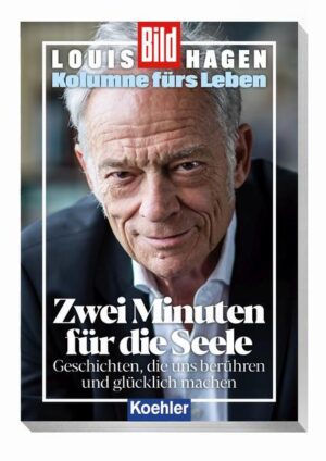 Was ist wirklich wichtig? Was berührt uns heute - und vergeht auch morgen nicht? Es sind die Dinge, die uns bewegen, seit es Menschen gibt: Glück, Liebe, Familie, Partnerschaft, Zeit, Stress, Einsamkeit, Abschied, Trauer. In diesem Buch spiegelt sich, was uns der Alltag erzählt - und warum Geschichten von anderen Menschen auch für unser Leben so wichtig sind. Dieses Buch ist eine Anleitung zum Glücklichsein in schweren Zeiten. Die schönsten Geschichten der Erfolgsserie »Kolumne fürs Leben« in BILD. Buchautor Louis Hagen hat Antworten auf die ewigen Fragen der Menschheit bei Dichtern, Denkern und Forschern gefunden. Das Leben ist schön, findet er. Man muss die Schönheit nur zu sich hereinlassen.