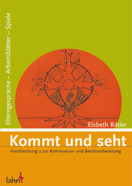 Die Erstkommunion- und Beichtkatechese "Kommt und seht" (Werkbuch 12. Auflage, bisher über 120.000 Exemplare verkauft!) wird inzwischen in vielen Gemeinden zur Vorbereitung von Kindern auf die Erstkommunion und die Beichte eingesetzt. Die völlig neu überarbeitete Handreichung 2 zum Werkbuch "Kommt und seht" ist als ein weiterer Baustein zur Kommunion- und Beichtvorbereitung für die Hand der Katechetinnen und Katecheten bestimmt. Sie enthält drei praxisorientierte Teile für die Arbeit mit den Eltern, die ihre Kinder durch die Kommunionvorbereitung begleiten. Im ersten Teil finden sich Anregungen zur inhaltlichen Auseinandersetzung mit den acht Hauptkapiteln des Werkbuches in Elterngesprächen, wobei verschiedenste Methoden und Elemente angeboten werden. Der zweite Teil präsentiert hierzu aussagekräftige Arbeitsblätter, die einen weiteren Zugang oder eine Vertiefung des Glaubenswissens ermöglichen. Da es sich in der Praxis erwiesen hat, dass es für Gruppen sinnvoll ist, durch Spiel zu lernen bzw. Erlerntes spielerisch umzusetzen, werden im dritten Teil unterschiedliche Spiele zu den Inhalten des Werkbuches angeboten.