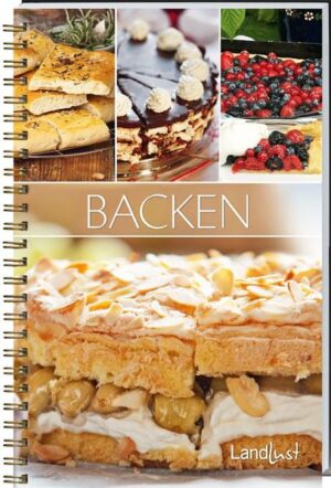 Für alle Hobbybäcker haben wir jetzt die beliebtesten Backrezepte aus der Landlust zusammengestellt. Im Landlust-Buch „Backen“ finden Sie Obstkuchen mit den Früchten der Saison, festliche Torten, Schnelles vom Blech und aus der Form, knuspriges Brot und pikantes Partygebäck.