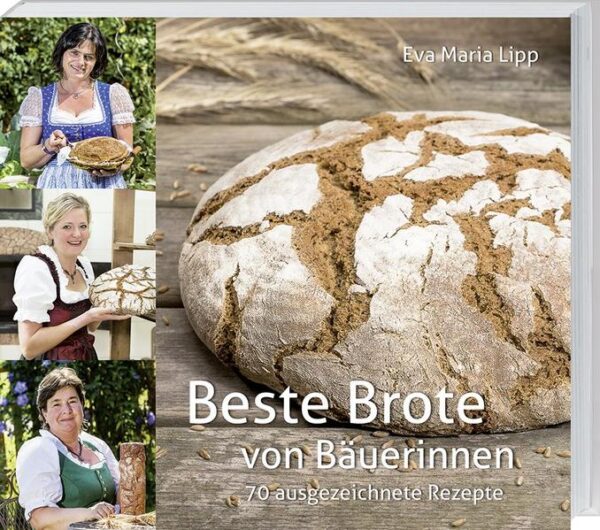 Neue Ideen und bekannte Klassiker: Entdecken Sie die Vielfalt des Brotbackens Tauchen Sie ein in die Welt des selbstgemachten Brotes. Lassen Sie sich inspirieren von traditionellen und innovativen Brotrezepten von 35 Bäuerinnen. Von klassischen Bauernbroten bis zu köstlichen Körnerbroten - dieses Backbuch bietet eine bunte Auswahl an regionalen und gesunden Brotvariationen mit Hefe und Sauerteig. Erfahren Sie, wie einfach es ist, Ihr eigenes Brot zu backen und genießen Sie die Vielfalt der natürlichen Zutaten. Von Vollkorn bis Früchtebrot: die besten Rezepte für jeden Geschmack und Anlass Naturnahe Rezepte: natürlich Backen ohne Zusätze und Geschmacksverstärker Vielfältige Ideen: köstliche Brote mit Obst, Gewürzen und verschiedenen Mehlsorten Schritt-für-Schritt-Anleitungen: perfekt geeignet für Anfänger und Erfahrene Mit Tipps und Tricks der Bäuerinnen: so gelingt jedes Brot garantiert Köstliche Brote für zuhause einfach selbst backen Mit „Beste Brote“ wird das Brotbacken zu Hause zu einem genussvollen Erlebnis für alle Brotliebhaber. Egal, ob Sie gerade erst anfangen oder schon länger eigenes Brot backen: Hier finden Sie garantiert neue Lieblingsrezepte und köstliche Varianten bekannter Klassiker. Profitieren Sie von der langjährigen Backerfahrung der Landfrauen und den überlieferten Rezepten, die schon seit Generationen Familien begeistern. Mit den praktischen Tipps und Tricks und den ausführlichen Anleitungen gelingt jedes Brot, egal ob mit Hefe oder Sauerteig! »Die kulinarische Leidenschaft liegt Eva Maria Lipp am Herzen.« LandGenuss »Hilfreich für Anfänger, inspirierend für Könner.« Liebes Land »Im Backbuch „Beste Brote von Bäuerinnen“ präsentieren 35 österreichische Bäuerinnen jeweils ein traditionelles und ein innovatives Brotrezept.« HOF direkt