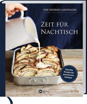 Jetzt noch ein Nachtisch: Dessert-Ideen aus der Landfrauenküche Ist für Sie der Nachtisch das Wichtigste an jeder Mahlzeit? Sind Sie stets auf der Suche nach köstlichen Dessert-Rezepten? Die Landfrauen aus Uplengen können das gut verstehen. Nach den Rezeptsammlungen zu deftigen Eintöpfen und himmlischen Torten haben sie sich erneut in der Küche getroffen, um Familienrezepte und eigene Rezept-Kreationen auszutauschen. So entstand das neue Landfrauen Kochbuch, in dem sich alles um Süßspeisen und Nachtische dreht, die so lecker sind, dass sie einen Ehrenplatz auf der Familientafel erhalten: Von Apfel bis Zitrone: Rezepte für Schleckermäuler aus der Landfrauenküche Vom einfachen Nachtisch bis zum ausgefallenen Dessert zum Vorbereiten am Vortag – passende Ideen für jeden Anlass Ob Dessert im Glas oder Spekulatius-Tiramisu: Dank erprobter Rezepte ist das Gelingen garantiert! Aus den Rezept-Büchern der Landfrauen: Apfelauflauf, Rotweincreme, Vanille-Flammeri Steht Ihnen der Sinn nach einem Nachtisch mit Schokolade oder möchten Sie das Obst aus dem eigenen Garten in ein köstliches Dessert verwandeln? Ob rote Grütze, Pflaumencrumble oder weiße Schokoladenmousse: Die Uplengener Landfrauen haben für jede Gelegenheit und Jahreszeit das passende Rezept! Verblüffen Sie Gäste und Familie mit Klassikern der Landfrauenküche – die Rezepte und Fotos laden zum Schmökern und Nachkochen ein. Zahlreiche Tipps für die Abwandlung machen es leicht, die Dessert-Ideen für jeden Geschmack anzupassen. Freuen Sie sich auf den Nachtisch und verzaubern Sie ihre Lieben mit Brotpudding, Himbeertraum und Co! »Schon allein die Fotos sind ein Mhm-Erlebnis.« Mainhatten Kurier »Eine Fundgrube an wirklich einfachen Alltagsrezepten, mit klaren Anleitungen und schönen, klassischen Fotos.« bibliotheksnachrichten »Mit den gut beschriebenen Rezepten haben auch Anfänger Erfolg.« Land & Berge