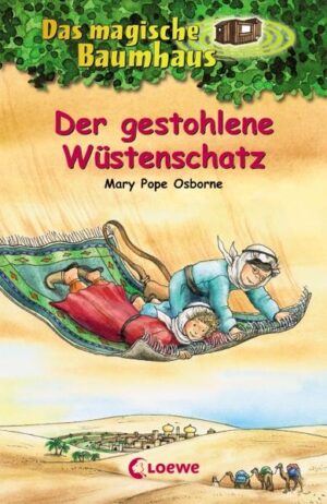 Das Buch ist bei deiner Buchhandlung vor Ort und bei vielen Online-Buchshops erhältlich! + Bücher, die Kinder gerne lesen wollen + Beliebte Themen: Abenteuer, Tiere und fremde Länder + Hochwertiges Hardcover + Mit vielen Illustrationen + Bereits über 10 Millionen verkaufte Bücher der Baumhaus-Reihe + Ausgewogenes Text-Bild-Verhältnis + Große Schrift + Kurze Kapitel + Flirrende Hitze umgibt Anne und Philipp, als sie mit dem Baumhaus in der Wüste landen. Merlin hat ihnen aufgetragen, dem Kalifen von Bagdad dabei zu helfen, Weisheit in die Welt zu tragen. Aber wo finden sie den Kalifen? Und wie können sie es schaffen, diese schwere Aufgabe zu erfüllen? Die beliebte Kinderbuch-Reihe von Bestsellerautorin Mary Pope Osborne! Die Geschwister Anne und Philipp reisen mit dem magischen Baumhaus durch die Zeit. Sie erleben spannende Abenteuer, entdecken ferne Länder und lernen viele berühmte Persönlichkeiten kennen.