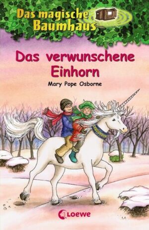 Das Buch ist bei deiner Buchhandlung vor Ort und bei vielen Online-Buchshops erhältlich! + Bücher, die Kinder gerne lesen wollen + Beliebte Themen: Abenteuer, Tiere, fremde Länder und Einhörner + Hochwertiges Hardcover + Mit vielen Illustrationen + Bereits über 10 Millionen verkaufte Bücher der Baumhaus-Reihe + Ausgewogenes Text-Bild-Verhältnis + Große Schrift + Kurze Kapitel + Mitten in New York ist ein Einhorn versteckt! Merlin beauftragt Anne und Philipp, es zu suchen und zu befreien, denn ein Zauber hält es seit vielen Jahren in der Stadt gefangen. In einem Museum entdecken sie das Zauberwesen, doch plötzlich tauchen zwei Verfolger auf, die das Einhorn entführen wollen... Komm mit auf die Reise im magischen Baumhaus! Rätselhafte Abenteuer in fremden Welten und längst vergangenen Zeiten erwarten dich auch in den nächsten Bänden. Die beliebte Kinderbuch-Reihe von Bestsellerautorin Mary Pope Osborne! Die Geschwister Anne und Philipp reisen mit dem magischen Baumhaus durch die Zeit. Sie erleben spannende Abenteuer, entdecken ferne Länder und lernen viele berühmte Persönlichkeiten kennen.