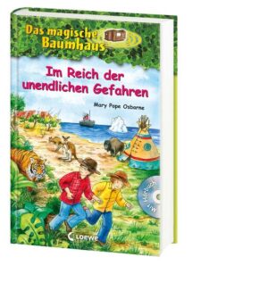 Das Buch ist bei deiner Buchhandlung vor Ort und bei vielen Online- Buchshops erhältlich! + Bücher, die Kinder gerne lesen wollen + Beliebte Themen: Abenteuer, Tiere und fremde Länder + Hochwertiges Hardcover + Mit vielen Illustrationen + Bereits über 10 Millionen verkaufte Bücher der Baumhaus- Reihe + Ausgewogenes Text- Bild- Verhältnis + Große Schrift + Kurze Kapitel + Anne und Philipp sind auf der Suche nach vier magischen Geschenken, um Morgan zu helfen, einen Fluch zu brechen. Zunächst bringt sie das magische Baumhaus in die Steppe zu den Indianern, wo eine Büffelherde sie zu überrennen droht. In Indien treffen die beiden auf einen zornigen Tiger und in Australien auf hungrige Dingos, die es auf ein Kängurubaby abgesehen haben. Nach all diesen Gefahren befinden sie sich schließlich auf einem riesigen Schiff und merken gerade noch rechtzeitig, dass es sich um die Titanic handelt. Die beigefügte Hörbuch- CD zum Band 17 macht diesen Sammelband zu einem Leseerlebnis der besonderen Art. Dieser Sammelband enthält die Einzelbände: „Auf der Fährte der Indianer“ (Bd. 16) „Im Reich des Tigers“ (Bd. 17) „Rettung in der Wildnis“ (Bd. 18) „Verschollen auf hoher See“ (Bd. 22) Die beliebte Kinderbuch- Reihe von Bestsellerautorin Mary Pope Osborne! Die Geschwister Anne und Philipp reisen mit dem magischen Baumhaus durch die Zeit. Sie erleben spannende Abenteuer, entdecken ferne Länder und lernen viele berühmte Persönlichkeiten kennen.