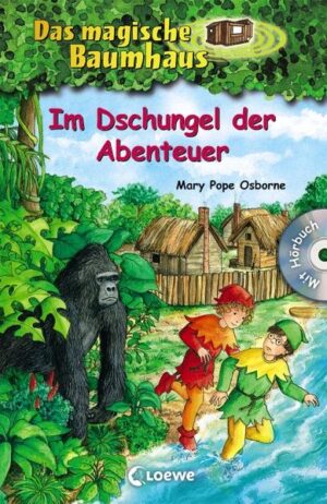 Das Buch ist bei deiner Buchhandlung vor Ort und bei vielen Online- Buchshops erhältlich! + Bücher, die Kinder gerne lesen wollen + Beliebte Themen: Abenteuer, Tiere und fremde Länder + Hochwertiges Hardcover + Mit vielen Illustrationen + Bereits über 10 Millionen verkaufte Bücher der Baumhaus- Reihe + Ausgewogenes Text- Bild- Verhältnis + Große Schrift + Kurze Kapitel + Die Magierin Morgan schickt ihre Lehrlinge Anne und Philipp auf die Suche nach vier besonderen Zaubern. Ihr erstes Ziel ist das alte England, in dem sie William Shakespeare helfen, sein Theaterstück aufzuführen. Im Regenwald bei den Gorillas wird es gefährlich, als ein schwarzer Leopard die Affen- Babys bedroht, und bei den ersten Siedlern in Amerika passiert Philipp ein schreckliches Missgeschick. Als ihre Reise sie nach Hawaii führt, bebt dort die Erde und eine Tsunami- Welle rollt auf die Insel zu. Die beigefügte Hörbuch- CD zum Band 24 macht diesen Sammelband zu einem Leseerlebnis der besonderen Art. Dieser Sammelband enthält die Einzelbände: „Das Geheimnis des alten Theaters“ (Bd. 23) „Den Gorillas auf der Spur“ (Bd. 24) „Im Land der ersten Siedler“ (Bd. 25) „Abenteuer in der Südsee“ (Bd. 26) Die beliebte Kinderbuch- Reihe von Bestsellerautorin Mary Pope Osborne! Die Geschwister Anne und Philipp reisen mit dem magischen Baumhaus durch die Zeit. Sie erleben spannende Abenteuer, entdecken ferne Länder und lernen viele berühmte Persönlichkeiten kennen.