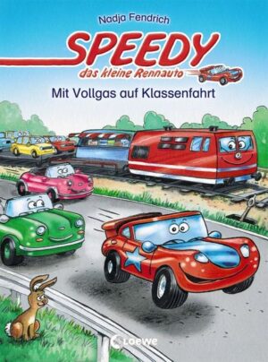 Endlich ist es so weit: Es geht auf Klassenfahrt ans Meer! Speedy und seine Freunde dürfen das erste Mal eine Reise mit dem Autozug machen. Auch die Fiesen Vier sind dabei, doch das kann Speedys Stimmung nicht trüben, schließlich ist die Fahrt ein großes Abenteuer! Und dann wird es sogar noch spannender als erwartet. Speedy, das sympathische kleine Rennauto, liebt Autorennen und erlebt mit seinen Freunden spannende Abenteuer mit jeder Menge Humor und Tempo. Ein Buch mit vielen bunten Bildern für Kinder ab 6 Jahren zum Vorlesen und ersten Selberlesen.