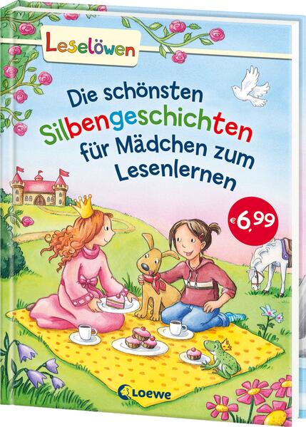 Das Buch ist bei deiner Buchhandlung vor Ort und bei vielen Online- Buchshops erhältlich! Lesen ist schwer? Nicht, wenn die einzelnen Silben farbig markiert sind. Denn auf diese Weise werden Kinder Schritt für Schritt zu Leseprofis. Und mit den schönen Geschichten aus der beliebten Leselöwen- Reihe rund um pfiffige Prinzessinnen, gute Feen und flinke Meermädchen haben sie auch noch jede Menge Spaß dabei! Mit Silbenfärbung - verbessert nachweislich die Rechtschreibung Seit über 45 Jahren lernen Kinder mit den Leselöwen erfolgreich lesen Über 27 Millionen verkaufte Exemplare - Die Nr. 1 in Deutschland, Österreich und der Schweiz Spannende Erstlesebücher, unverzichtbar zum Lesenlernen mit Spaß Von Lehrern mitentwickelt und empfohlen, von Grundschülern getestet Einfache, kurze Sätze in großer Fibelschrift unterstützen optimal den Leselern- Prozess Genau auf die Interessen und Lesefähigkeiten von Grundschülern ausgerichtet Mit Frageund Übungsteil zur Förderung des Textverständnisses Inklusive spannendem „Schon gewusst“- Sachwissen Abwechslungsreiche Quizfragen auf Antolin steigern die Lesemotivation