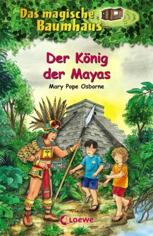 Das Buch ist bei deiner Buchhandlung vor Ort und bei vielen Online-Buchshops erhältlich!+ Bücher, die Kinder gerne lesen wollen + Beliebte Themen: Abenteuer, Tiere und fremde Länder + Hochwertiges Hardcover + Mit vielen Illustrationen + Bereits über 10 Millionen verkaufte Bücher der Baumhaus-Reihe + Ausgewogenes Text-Bild-Verhältnis + Große Schrift + Kurze Kapitel + Das ist der beste Auftrag, den sie je von Morgan bekommen haben: Philipp und Anne sollen sich bei einem Traumurlaub in Mexiko erholen. Als sie plötzlich dem Hofstaat der alten Mayas begegnen, begreifen die Geschwister, dass sie durch die Zeit gereist sind! Philipp und Anne möchten zurück zum Baumhaus, doch der König der Mayas hat ganz andere Pläne für sie … Komm mit auf die Reise im magischen Baumhaus! Rätselhafte Abenteuer in fremden Welten und längst vergangenen Zeiten erwarten dich auch in den anderen Bänden. Die beliebte Kinderbuch-Reihe von Bestsellerautorin Mary Pope Osborne! Die Geschwister Anne und Philipp reisen mit dem magischen Baumhaus durch die Zeit. Sie erleben spannende Abenteuer, entdecken ferne Länder und lernen viele berühmte Persönlichkeiten kennen. Mehr Infos zur Reihe und tolle Extras unter: www.magischesbaumhaus.de