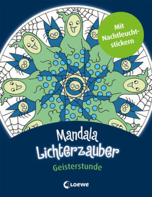 Das Buch ist bei deiner Buchhandlung vor Ort und bei vielen Online-Buchshops erhältlich!Mandalas verbinden in einzigartiger Weise Kreativität und Entspannung. Die nachtblauen Seiten sorgen dafür, dass die 40 detailreichen Motive zum beliebten Thema Geisterstunde einen – wenn einmal ausgemalt – geradezu anleuchten. Zu einem echten Lichterzauber-Ergebnis gelangt man, wenn die Seiten zusätzlich mit den beigefügten Nachtleuchtstickern ausgeschmückt werden. Einzigartige Mandala-Motive aus der Welt der Gespenster, Vampire und Hexen Mit 30 wunderschönen Nachtleuchtstickern zum Aufkleben und Verzieren Mit nachtblauen Innenseiten zum Heraustrennen