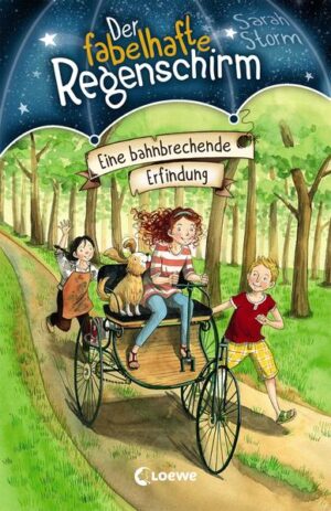 Ella und Ben reisen in die Vergangenheit! Sie sind dabei, als das erste Automobil der Welt gebaut wird. Doch plötzlich ist die Antriebskette verschwunden. Versucht jemand, die Erfindung zu sabotieren? Können Ella und Ben Bertha Benz rechtzeitig helfen, das Automobil zu reparieren und die erste große Fahrt zu unternehmen? Der fabelhafte Regenschirm bringt Ella und ihre Freunde an unbekannte Orte und in vergangene Zeiten, in denen immer ein spannendes Abenteuer auf sie wartet! Die reich illustrierte Abenteuerreihe für Jungen und Mädchen ab 8 Jahren im Stil der Bestseller- Reihe Das magische Baumhaus. In jedem Band müssen die sympathischen Charaktere ein Rätsel lösen und jemandem helfen. Hierzu reisen sie in der Zeit, an fremde Orte und treffen interessante und mitunter auch berühmte Persönlichkeiten. Mehr Infos rund um Der fabelhafte Regenschirm unter: www.fabelhafter- regenschirm.de