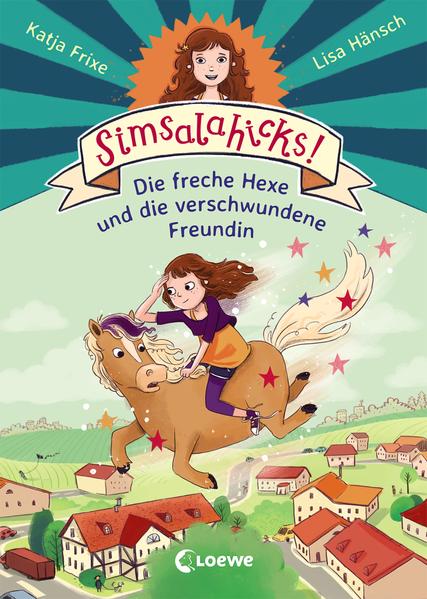 Hokus, pokus, Simsalahicks! Die freche Hexe hat schlechte Laune, denn ihre zickige Cousine Talea ist zu Besuch und prahlt mit ihren Hexenkünsten. Fritzis beste Freundin Luna schlägt einen Hex- Wettbewerb vor. Begeistert legen die Cousinen los. Doch bei einem Zauber geht etwas schief und auf einmal ist Luna verschwunden! Können sich die beiden Hexen zusammenraufen, um sie wiederzufinden? In der Kinderbuchreihe Simsalahicks der erfolgreichen Autorin Katja Frixe (Der zauberhafte Wunschbuchladen) dreht sich alles um die freche Hexe Fritzi, ihre beste Freundin Luna und um das sprechende Pony Prinz. Fritzi fliegt auf ihrem Zauberpony durch die Luft und erlebt viele spannende, magische und lustige Abenteuer! Ein Buch mit vielen bunten Bildern, das geeignet ist zum ersten Lesen ab 7 Jahren und zum Vorlesen für Kinder ab 5 Jahren. Der Titel ist bei Antolin gelistet.