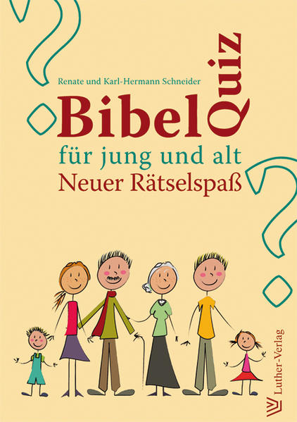 Ob Lückentexte, Silben- und Zahlenrätsel oder Bildergänzungen-auf 160 Seiten geballter Ratespaß rund um die Bibel. Seit Jahrzehnten veröffentlichen Renate und Karl-Hermann Schneider neue spielerische Zugänge zu altbekannten und unbekannten Texten aus dem Alten und Neuen Testament. Gemeinsam oder allein: Die Knobeleien um Jakob, Hiob, Petrus und Co. erfreuen sich ungebrochen einer großen Beliebtheit. Und immer wieder entdeckt man Neues im Buch der Bücher-Anregung für Gespräche, eigene biblische Vertiefung und die Auseinandersetzung mit dem christlichen Glauben. So spannend kann Bibelerkundung sein. Mit Illustrationen und allen Lösungen.-Klare Einteilung in drei Schwierigkeitsstufen für Einsteiger und Rätselprofis-Geeignet sowohl für Zuhause als auch in unterschiedlichen Gemeindegruppen, in Schule und Konfirmandenarbeit-Erfahrenes Autorenteam mit äußerst fundierten Bibelkenntnissen