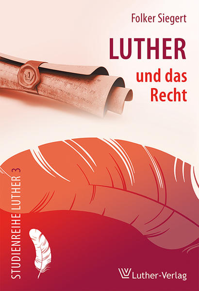 Gemeinsam mit seinem Mitarbeiter Frieder Lötzsch führt Folker Siegert im Studienheft „Luther und das Recht, Luther und das Gesetz, Luther und das Judentum“ in das komplexe und konfliktträchtige Themenfeld von Luthers Rechts- und Gesetzesverständnis ein. Außer der „Unterrichtung, wie Christen sich in Mose sollen schicken“ (1525