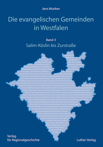 Die Evangelische Kirche von Westfalen baut sich von den Gemeinden her auf. Die Tradition vieler Kirchengemeinden reicht bis in das Mittelalter zurück. Es gibt aber auch zahlreiche jüngere Gründungen, insbesondere aus der Preußenzeit, der Industrialisierung und der Nachkriegszeit. Das Gemeindebuch umreißt die Geschichte der über 700 evangelischen Kirchengemeinden auf dem Gebiet der heutigen westfälischen Landeskirche und ermöglicht so einen Überblick über die Parochialentwicklung von der Frühzeit bis zur Gegenwart.