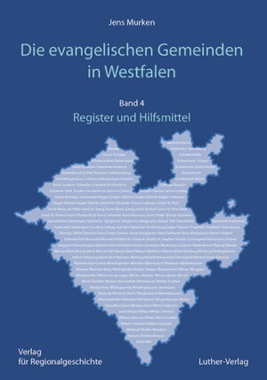 Die Evangelische Kirche von Westfalen baut sich von den Gemeinden her auf. Die Tradition vieler Kirchengemeinden reicht bis in das Mittelalter zurück, denn auch die evangelische Christenheit verfügt über eine vorreformatorische Tradition, die mit der frühmittelalterlichen Missionierung und Christianisierung begann. Zahlreiche jüngere evangelische Gemeindegründungen stammen hingegen vor allem aus der Preußenzeit, der Industrialisierung und der Nachkriegszeit, also aus dem 19. und 20. Jahrhundert. Das „Westfälische Gemeindebuch“ umreißt die Geschichte aller über 800 evangelischen Kirchengemeinden auf dem Gebiet der westfälischen Landeskirche und gewährt damit einen Überblick über die Parochialentwicklung von der Frühzeit bis zur Gegenwart. Die von dem Bielefelder Historiker und Archivar Dr. Jens Murken im Auftrag der Evangelischen Kirche von Westfalen verfasste Reihe „Die evangelischen Gemeinden in Westfalen. Ihre Geschichte von den Anfängen bis zur Gegenwart“ besteht aus insgesamt vier Bänden. Band 1 erschien im Jahr 2008 und behandelt die Geschichte der westfälischen Kirchengemeinden von Ahaus bis Hüsten. Band 2 zur Geschichte der Kirchengemeinden von Ibbenbüren bis Rünthe erschien im Jahr 2017. Band 3 aus dem Jahr 2019 behandelt die Geschichte der Kirchengemeinden von Salem-Köslin bis Zurstraße. Und der jetzt erschienene, abschließende Band 4 beinhaltet neben einer Darstellung der Kirchenorganisation in den westfälischen Territorien sowie der Geschichte der westfälischen Kirchenkreise vor allem umfangreiche Personen-, Orts- und Sachregister sowie weitere Hilfsmittel und Schemata, Tabellen und Karten zur Nutzung und Auswertung des Gesamtwerkes.