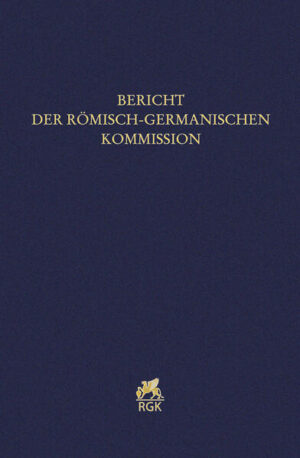 Bericht der Römisch-Germanischen Kommission 103 (2022) |