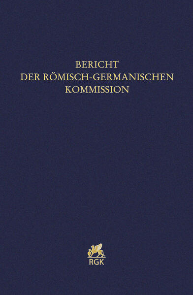 Bericht der Römisch-Germanischen Kommission 103 (2022) |