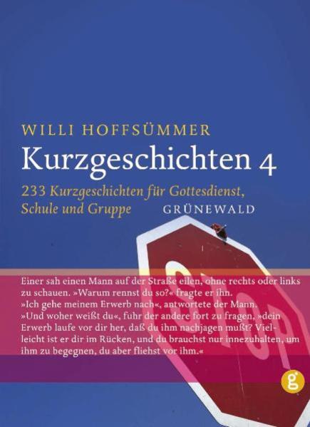 Eine spannende Kurzgeschichte zieht die Menschen immer in ihren Bann-auch in unserem reizüberfluteten visuellen Zeitalter. Das erleben Prediger auf den Kanzel und Religionslehrerinnen und Religionslehrer im Unterricht. Nur ist es für überlastete Seelsorger und pastorale Mitarbeiterinnen und Mitarbeiter oft schwierig, aus der Fülle des Materials die zur Predigt oder zum Thema passende Kurzgeschichte schnell zu finden. Willi Hoffsümmer hat in diesem vierten Band aus rund 90 Büchern und Zeitschriften 233 beeindruckende Kurzgeschichten zusammengestellt. Sie geben einen gelungen Einstieg in eine Predigt oder in ein Thema an die Hand. Das Register, das die Geschichten aller sieben erfasst, ermöglichen eine schnelle Orientierung.