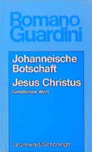 Romano Guardini gibt eine ausgezeichnete geistliche Hinführung zu Texten des Neuen Testaments, die sonst fremd und verschlossen zu sein scheinen. Der Schwerpunkt in diesem Band liegt auf dem Johannesevangelium und dem ersten Johannesbrief. Guardini leistet hier weit mehr als trockene Fachexegese. Ihm geht es um die Entfaltung des geistlichen Reichtums der Texte. Er zeigt, dass der Evangelist Johannes meisterhaft konkretes Geschehen und seelische Situation mit dem göttlichen verbindet und so die Gegenwart auf das Jenseitige hin durchsichtig macht. Der zweite Teil des Bandes bringt dreizehn geistliche Ansprachen Guardinis, die die Frische und Unmittelbarkeit seines von der Kanzel gesprochenen Wortes atmen.