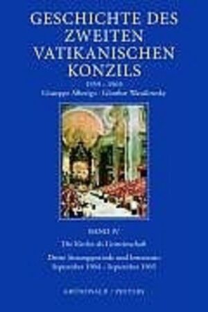 Der vierte und vorletzte Band der großen Konzilsgeschichte, die unter der Leitung des Nestors der historischen Vatikanumsforschung, des Bologneser Kirchenhistorikers Giuseppe Alberigo, von einem international zusammengesetzten Expertenteam geschrieben wird, behandelt die wohl dramatischste Sitzungsperiode des ganzen II. Vatikanums. Drei zentrale Konzilstexte schienen verabschiedungsreif: Kirche, Ökumenismus und Religionsfreiheit. Doch die 'schwarze Woche' (settimana nera) im November 1964 brachte massive Rücksichtnahmen auf die Konzilsminorität, z. B. in der Frage der Kollegialität der Bischöfe. Ein erster Raureif legte sich während dieser 'Novemberkrise' auf den konziliaren Frühling. Die Vorgänge werden detailliert und spannend rekonstruiert von J. A. Komonchak, G. Miccoli, H. Sauer, N. Tanner, L. A. Tagle, R. Burigana, G. Turbanti und G. Alberigo.