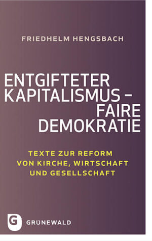 Wie kein anderer Vertreter der christlichen Sozialethik ist Friedhelm Hengsbach SJ in den politischen Debatten der Bundesrepublik präsent-und dies seit über drei Jahrzehnten. Politisch klar und auf hohem theoretischem Niveau begleitet er die Wirtschafts- und Sozialpolitik seit den Zeiten Helmut Kohls. Nicht weniger engagiert kommentiert er die Entwicklungen und verweigerten Reformen in der katholischen Kirche. Geschrieben für politisch Engagierte, sind viele seiner Interventionen in unterschiedlichsten Büchern und Zeitschriften verstreut. Zentrale und unverändert wegweisende Texte wurden für diesen Band ausgewählt und mit kurzen Einleitungen zu sechs Themenbereichen versehen. In seinen Nachworten unterzieht Friedhelm Hengsbach SJ seine Texte einer eigenen Relecture und wagt Ausblicke.