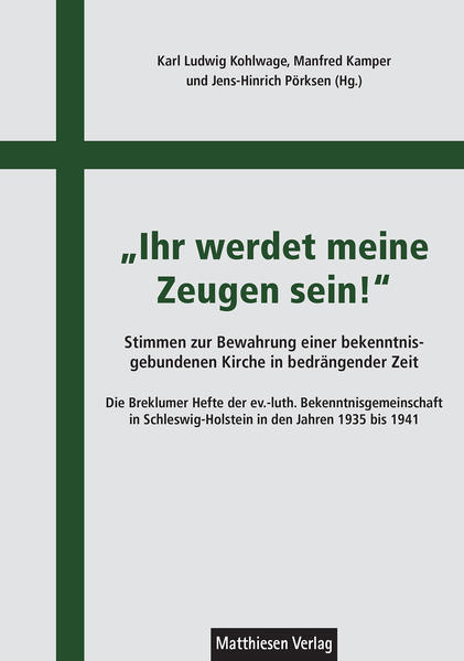 Die Bekennende Kirche Schleswig-Holsteins hat ein besonderes Erbe hinterlassen: die in Breklum in den Jahren 1935-1941 veröffentlichten volksmissionarischen Schriften. Zwei Tagungen in Breklum zur Bekennenden Kirche haben deutlich gemacht, dass diese weitgehend in Vergessenheit geratenen „Breklumer Hefte“ es insgesamt wert sind, öffentlich zur Kenntnis genommen und historisch-wissenschaftlich aufgearbeitet zu werden. Sie sind theologisch unterschiedlichen Gewichts, aber als Ganzes ein bedeutsames Zeichen der Kompetenz und des Öffentlichkeitswillens der Bekennenden Kirche in der Auseinandersetzung mit dem Zeitgeist.