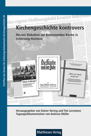 Die Rolle der Bekennenden Kirche in der Zeit des Nationalsozialismus wird seit 2013 in Schleswig-Holstein heftig diskutiert. Im Fokus der Auseinandersetzung steht da­bei der spätere Bischof Wilhelm Halfmann. In einem Kolloquium an der Christian-Albrechts-Universität zu Kiel wurde über die Bekennende Kirche und Halfmanns Rolle gegenüber dem Judentum und insbesondere den Christen jüdischer Herkunft im ,Dritten Reich‘ öffentlich gestritten. Die Debattenbeiträge, Quellen zu ihrer Entstehung und Halfmanns 1936 publizierte Schrift „Die Kirche und der Jude“ werden im vorliegenden Band dokumentiert. Weitere Beiträge ordnen die Debatte in den Kontext schleswig-holsteinischer und deutscher Kirchengeschichte und in jüngste Entwicklungen der Gedächtniskultur ein.