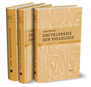 Encyklopädie der Philologie: Historisch-kritische Ausgabe | August Boeckh, Christiane Hackel