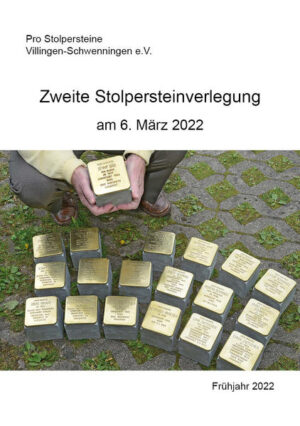 Zweite Stolpersteinverlegung am 6. März 2022 | Bundesamt für magische Wesen