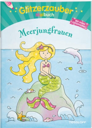 Funkelnde Unterwasserwelten, wunderschöne Meerjungfrauen und strahlende Wassermänner - ein schillernder Ausmalspaß der besonderen Art für wahre Glitzerfans ab 5 Jahren!