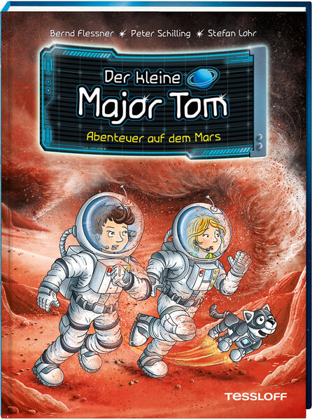 Auf dem Mars wird es nicht langweilig! Das merken auch der kleine Major Tom, Stella und Plutinchen, als sie den roten Planeten erkunden. Dabei geraten sie in einen gefährlichen Sandsturm. Jetzt müssen die drei Freunde schnell etwas unternehmen ... Ein atemberaubendes Abenteuer gemischt mit jeder Menge Sachwissen sorgt für galaktisch spannende Unterhaltung. Gibt es auf dem Mars Vulkane ? Seit wann forschen Roboter auf dem Mars? Fließt Wasser auf dem roten Planeten?