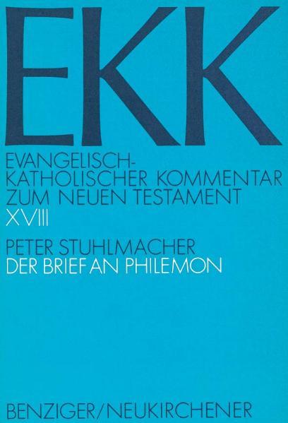 Der Brief des Apostels Paulus an Philemon ist der kleinste unter den uns erhaltenen Paulusbriefen. Historisch und theologisch ist er dennoch von erheblichem Interesse, weil er uns an einem in der Antike häufiger auftauchenden Problemfall, nämlich einer Sklavenflucht, erkennen lässt, wie der Apostel sein Rechtfertigungsevangelium und seine Konzeption von der christlichen Gemeinde als dem einen Leib des Christus in den praktischen Lebensvollzug einer christlichen Hausgemeinde hinein verantwortet: Paulus sendet den flüchtigen, von ihm zu Christus bekehrten Sklaven Onesimus zunächst zurück zu Philemon, seinem Herrn, und bittet mit Nachdruck um seine Aufnahme als eines christlichen Mitbruders. Gleichzeitig lässt der Apostel erkennen, dass er auf die Freistellung des Onesimus für die Zwecke der paulinischen Mission hofft. Es geht Paulus im Philemonbrief also nicht einlinig um die christliche Stabilisierung antiker Sozialverhältnisse, sondern um ihre geistliche Durchdringung und missionarische Nutzung. Zeichen dessen ist, dass der Apostel den Fall des Onesimus, seiner Wiederaufnahme und eventuellen Freilassung nicht Philemon allein, sondern der Hausgemeinde des Philemon insgesamt zu bedenken gibt. Der Philemonbrief ist also kein Privatbrief im modernen Sinne, sondern ein Philemon und seine Hausgemeinde gemeinsam betreffendes Bittschreiben des Paulus. Der vorliegende Kommentar bemüht sich um eine historisch genaue, aber zugleich auslegungs- und wirkungsgeschichtlich reflektierte theologische Exegese, d. h. es geht ihm um Aufhellung des historischen Textsinnes und gleichzeitig um ein kritisches Gespräch mit der (einseitig akzentuierenden) kirchlichen Auslegung des Briefes von den Anfängen bis zur Gegenwart.