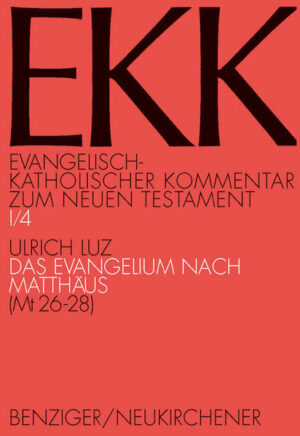 Das Evangelium nach Matthäus, EKK I/4 | Bundesamt für magische Wesen