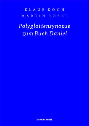 Um einen übersichtlichen Vergleich der z. T. weit auseinandergehenden Lesarten der alten Handschriften und Versionen des Danielbuches zu ermöglichen, bietet die Polyglottensynopse in je eigenen Kolumnen den masoretischen Text, die syrische und die beiden griechischen Übersetzungen sowie den Vulgatatext. Ein Apparat vermerkt die Abweichungen in den acht in Qumran gefundenen wie in den wichtigsten Übersetzungs-Handschriften.