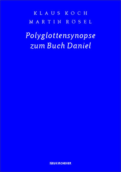 Um einen übersichtlichen Vergleich der z. T. weit auseinandergehenden Lesarten der alten Handschriften und Versionen des Danielbuches zu ermöglichen, bietet die Polyglottensynopse in je eigenen Kolumnen den masoretischen Text, die syrische und die beiden griechischen Übersetzungen sowie den Vulgatatext. Ein Apparat vermerkt die Abweichungen in den acht in Qumran gefundenen wie in den wichtigsten Übersetzungs-Handschriften.