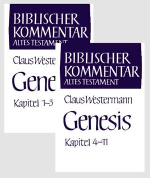 Der Biblische Kommentar Altes Testament zu Genesis 1-3 und Genesis 4-11 liegt nun auch in der günstigen Studienausgabe vor. Beide Bände werden nur zusammen abgegeben.