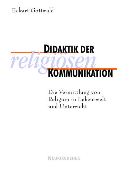 Kommunikation mit und über Religion bildet das gemeinsame Grundmuster religiösen Lernens in Lebenswelt und Unterricht. In der Didaktik der religiösen Kommunikation begründet und entfaltet Eckart Gottwald Wege religiöser Bildung, die es Kindern, Jugendlichen und Erwachsenen ermöglichen, sich die eigenen Glaubenstraditionen zu erschließen, Toleranz gegenüber fremden Religionen einzuüben und über kulturelle, religiöse und weltanschauliche Gegensätze hinweg zu kommunizieren und zu handeln. Das Buch vermittelt Anstöße und Argumente für ein dialogisches Lernen und Leben in der Vielfalt kultureller, religiöser und weltanschaulicher Positionen und Gruppen.