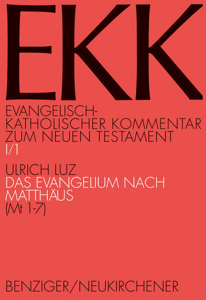 Die fünfte Auflage des bekannten und verbreiteten Matthäuskommentars von Ulrich Luz stellt eine vollständige Neubearbeitung dar. Zwar ist die Grundanlage dieselbe geblieben, doch ist etwa ein Drittel des Textes völlig neu. Manche Ergebnisse und Thesen wurden im Rückblick auf das Ganze vertieft oder zugespitzt. Literary criticism und leserbezogene Exegese wurden stärker berücksichtigt.