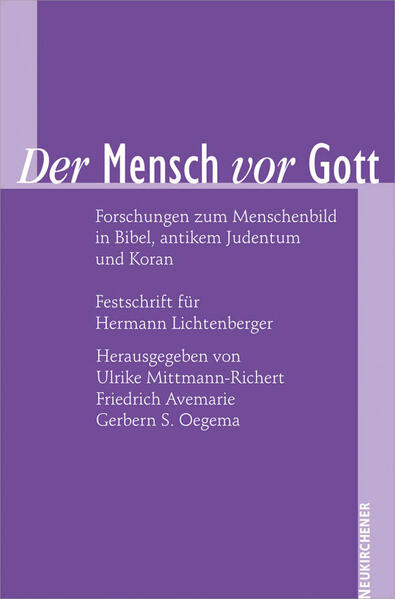 Die Frage nach dem Menschen gehört zu den zentralen Anliegen jeder Religion. Aus der Sicht des Glaubens ist sie zugleich stets die Frage nach dem Menschen vor Gott. Die Beiträge dieses Bandes beschäftigen sich daher aus unterschiedlichen Perspektiven mit dem Bild vom Menschen im antiken Judentum, im Neuen Testament und im frühen Islam.