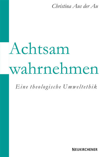 Umweltethik befasst sich mit Lebewesen oder mit Ökosystemen, je nachdem, ob sie ihre Wurzeln in der Ökologie oder in der theologisch-philosophischen Tradition hat. Die Ethik, welche hier in Anlehnung an die Prozessphilosophie vertreten wird, richtet ihr Augenmerk darauf, wie wir Menschen andere Lebewesen und Systeme erfahren und erleben. Damit stellt sich die Frage nach der Art und Weise unserer Wahrnehmung. Dies ist auch die Blickrichtung theologischer Ethik, die dafür plädiert, die Umwelt auf eine ganz bestimmte Weise, nämlich im Geist der Liebe wahrzunehmen.