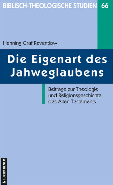 In den hier zusammengestellten Untersuchungen und Abhandlungen interpretiert Henning Graf Reventlow verschiedene Aspekte der alttestamentlichen Religion vor ihrem geschichtlichen Hintergrund und trägt damit zu einem vertieften Einblick in die biblische Gottesvorstellung und Weltdeutung bei. Ausgangspunkt ist die im ersten Beitrag erarbeitete Erkenntnis, dass Israel, das an der Kultur und dem Weltbild des Alten Vorderen Orients vollen Anteil hat, zugleich um die unableitbare Zuwendung des einen Gottes Jahwe weiß, der seinem Volk in der Geschichte begegnet. Die gemeinorientalische Vorstellung von einer umfassenden Weltordnung ist im Alten Testament streng auf Jahwe als Schöpfer der Welt und sein Verhältnis zu seinem Volk Israel bezogen. Von da aus ergeben sich Folgerungen für das Verständnis von ›Recht und Gerechtigkeit im Alten Testament‹ sowie für die Konzeption von Schalom, die in den altte- stamentlichen ›Friedensverheißungen‹ lebendig ist. Auch im Blick auf seine mythische Valenz ist das Alte Testament ganz in seine Umwelt eingebettet. Der vierte Beitrag zeigt in diesem Zusammenhang, dass der ›Mythos im Alten Testament‹ die adäquate Form ist, um die Hintergrundaspekte des Daseins zum Ausdruck zu bringen. Der Mythos verhält sich dabei weder zum Ordnungsdenken noch zur Geschichtlichkeit konträr. Vielmehr wird Geschichte im Alten Testament, sofern es sich um Heilsgeschichte handelt, mythisch dargestellt. Zwei weitere Abhandlungen beschreiben den ›Tempel als Ort der Kommunikation im alten Israel‹ sowie die Vorstellung von ›Tod und Leben im Alten Testament‹. Zum Abschluß gibt der Verfasser seinen Überlegungen zur Biblischen Theologie einen Raum ›Zwischen Bundestheologie und Christologie.