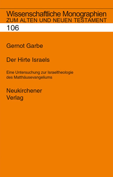 In der Diskussion um den sog. Antijudaismus des Neuen Testamentes kommt dem Matthäusevangelium eine besondere Bedeutung zu: Neben deutlichen Aussagen über die Herkunft Jesu aus Israel und seine ausschließli- che Sendung zu Israel stehen Aussagen, die als Indizien dafür gewertet werden können, dass aus des Sicht des Verfassers das Volk Israel verworfen ist. Es ist in der Matthäusforschung umstritten, ob und in welcher Weise es dieser vermeintlich widersprüchliche Tatbestand erlaubt, eine einheitlichen Sicht, d.h. eine matthäische Israeltheologie zu formulieren. Die Arbeit »Der Hirte Israels« versucht in einer Gesamtsicht auf das Matthäusevangelium zu zeigen, dass Israel in jeder der drei Phasen der matthäischen Heilsgeschichte (Wirken des irdischen Jesus -Gegenwart als Reich des Menschensohnes-eschatologisches Heil nach dem Gericht über alle Menschen) einen eigenen, nicht nur negativen Ort hat. Besondere Schwerpunkte bilden bei der Auslegung die Frage nach dem matthäischen Missionskonzept (Mt 10) und die Frage nach dem matthäischen Gerichtsverständnis im Blick auf das Volk Israel (Mt 24-25). Die schroff antijüdischen Aussagen des Matthäus-evangeliums haben ihre Funktion in der Auseinandersetzung des Mt mit seinen jüdischen Zeitgenossen und in der Deutung der Zerstörung Jerusalems als innergeschichtliches Gericht über Israel. Zugleich fordert Mt seine Gemeinde zur fortgesetzten Mission auch innerhalb Israels auf. Jesus ist und bleibt der vom Propheten verheißene »Hirte Israels«. Vor dem Hintergrund heutiger Fragestellungen wird dieser Befund kritisch gewürdigt.